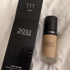 Dose of colors foundation 111